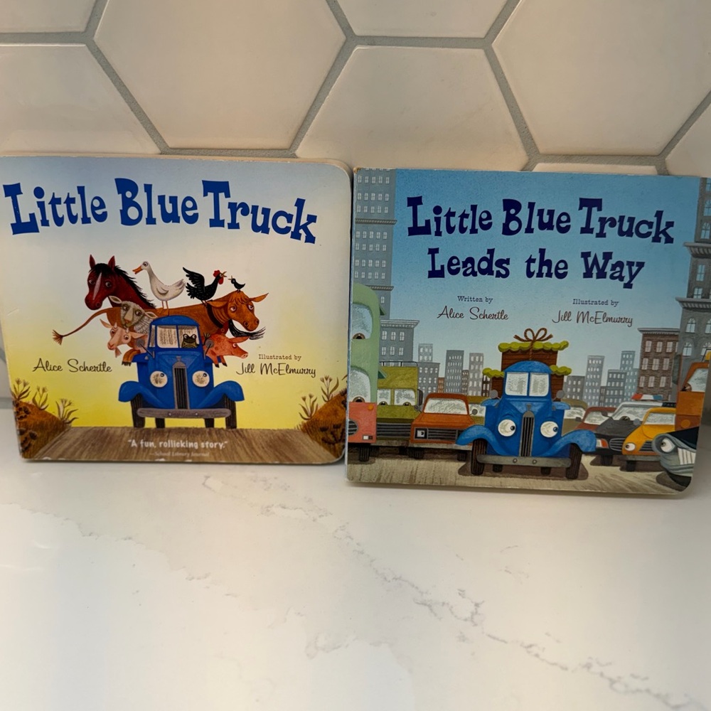 Little Blue Truck Children's Board Story Book Set - Alice Schertile